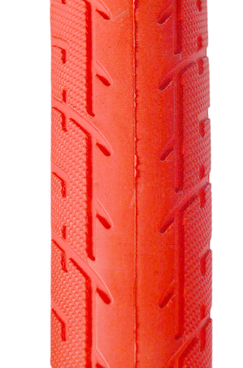 SA235 ALL RED 700 X 38 HYBRID BIKE 29ER ROAD TYRE - With Aramid Puncture Protection